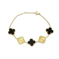 Bratara Brooks GoldBlack Alhambra