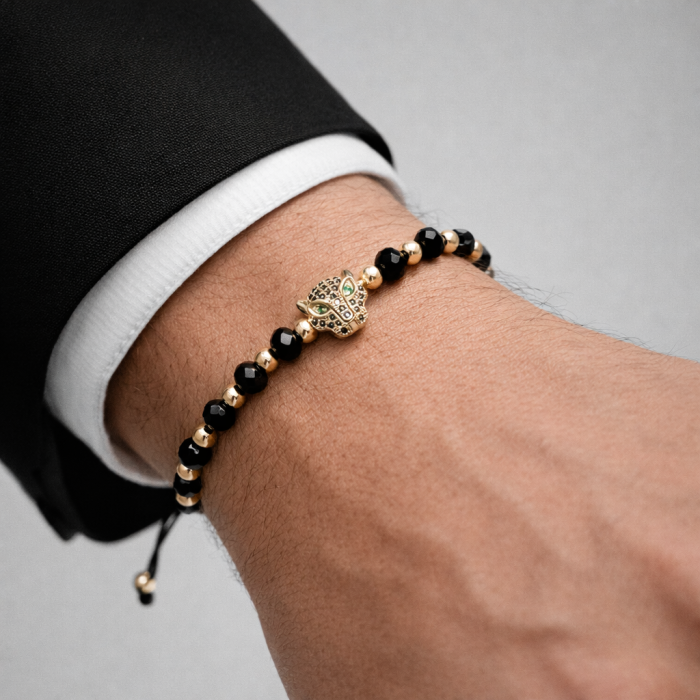 Bratara Brooks GoldBlack Gatopardo