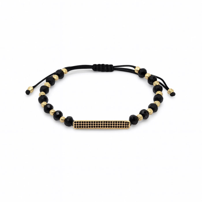 Bratara Brooks GoldBlack Linea
