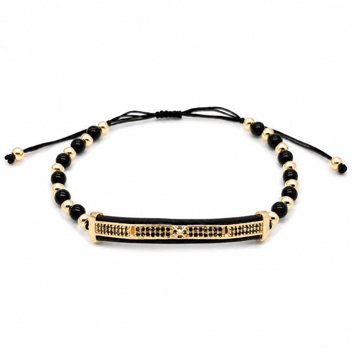 Bratara Brooks GoldBlack Qantierre
