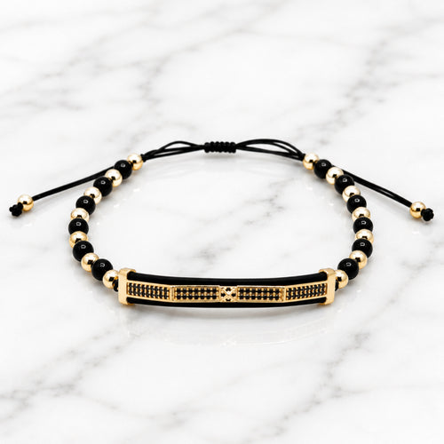 Bratara Brooks GoldBlack Qantierre