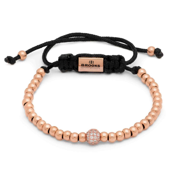 Bratara Brooks Luxury Pure Zirconia ROSE GOLD