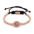 Bratara Brooks Luxury White Zircon Eye