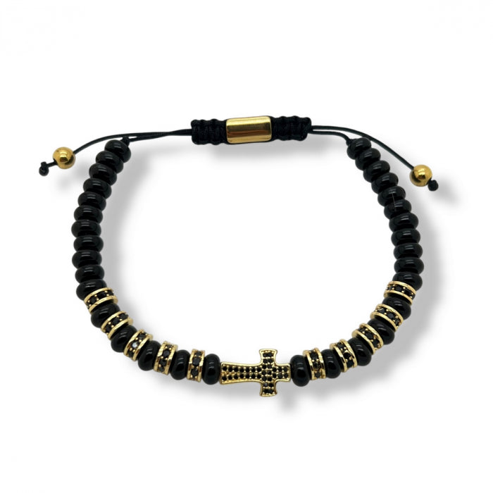 Bratara Brooks Masterpiece Zircon Gold Elements