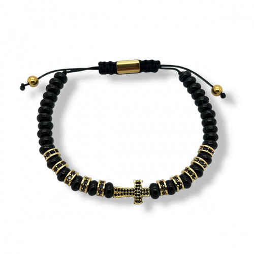 Bratara Brooks Masterpiece Zircon Gold Elements