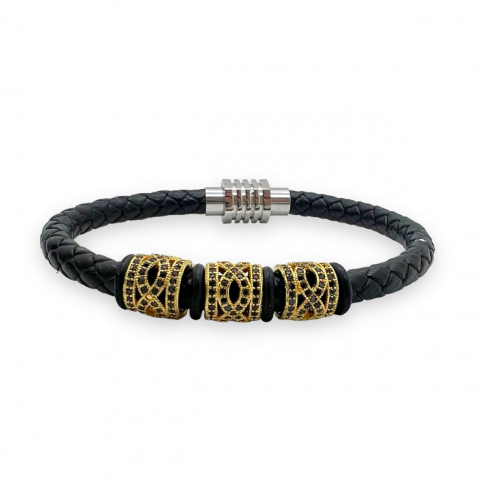 Bratara Brooks Gold Infinity Charms