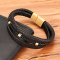 Bratara Brooks Multilayer Gold Charms