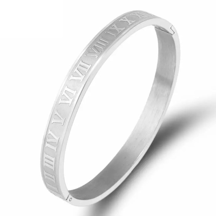 Bratara Brooks Roman Silver Bangle