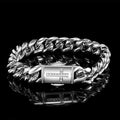 Bratara Brooks Silver Cross Cuban