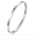 Bratara Brooks Silver Slim Bangle