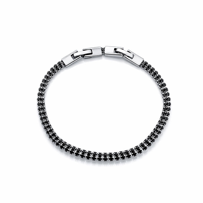Bratara Brooks Tennis Double Row Zirconia 4 MM