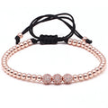 Bratara Brooks Women Moon Zirconia GOLD