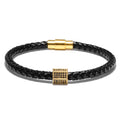 Bratara Dama Brooks Gold Zircon Hexagon