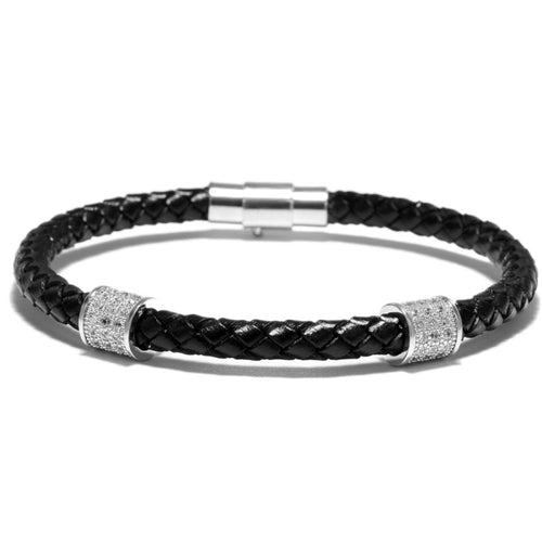 Bratara Dama Brooks Silver White Zircon