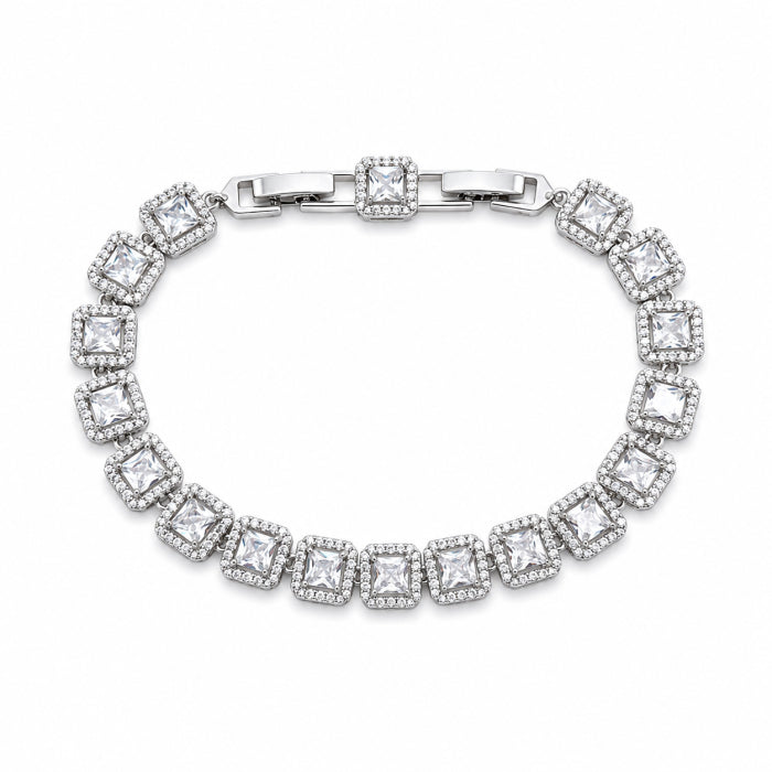 Bratara Dama Cubic Clear Diamonds 10 MM