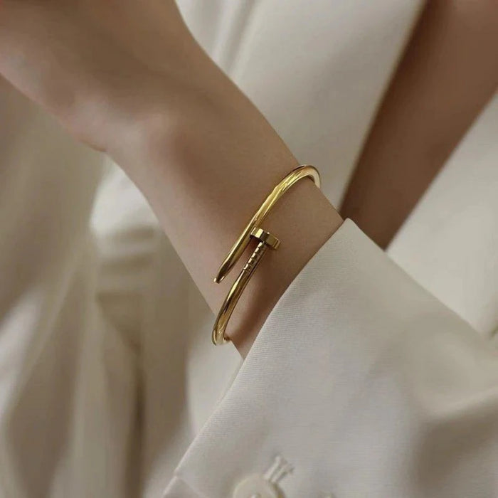 Bratara Dama Gold Bangle Nail