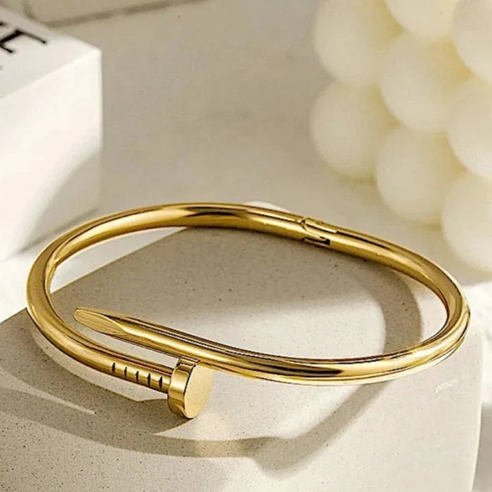 Bratara Dama Gold Bangle Nail