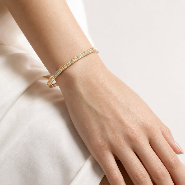 Bratara Dama Gold Nail Gold Plated 14K
