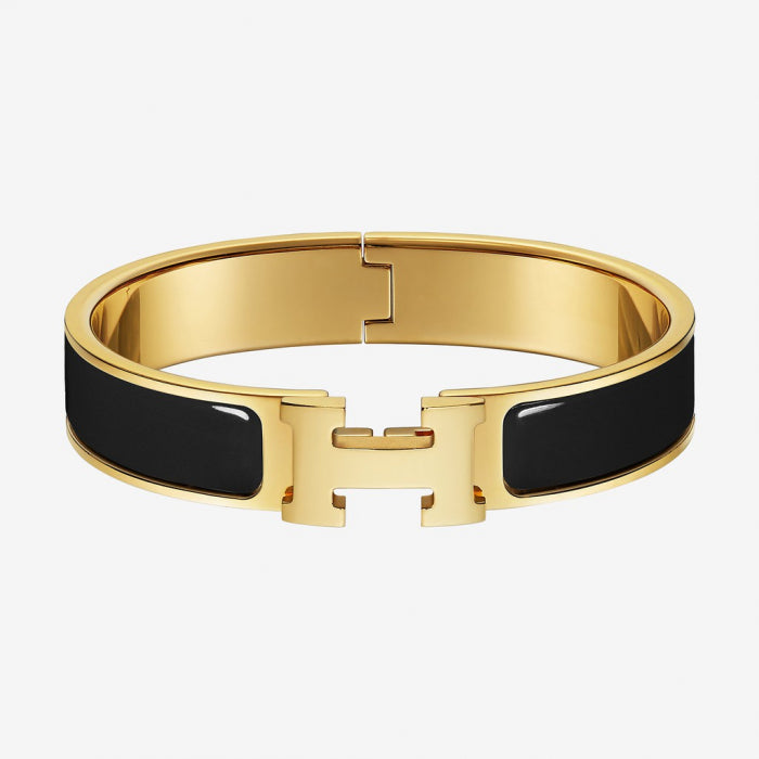 Bratara Dama GoldBlack Bangle