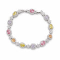 Bratara Dama Rainbow Flower Diamonds 10 MM -