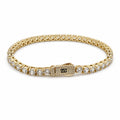 Bratara Dama Tennis Monaco Gold Plated 14K / 3 MM