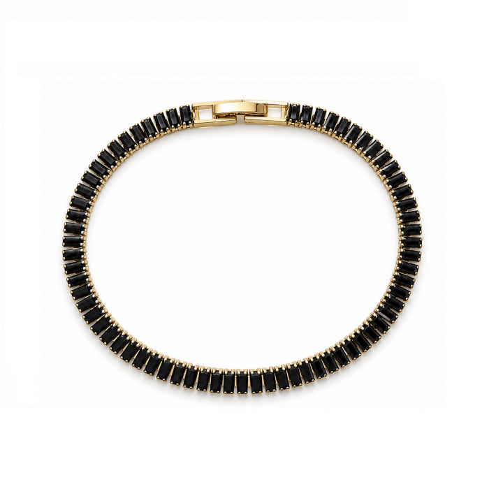 Bratara Tennis Gold 14K - 3 MM / 19 CM