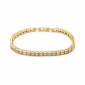 Bratara Tennis Gold 14K - 4 MM / 19 CM