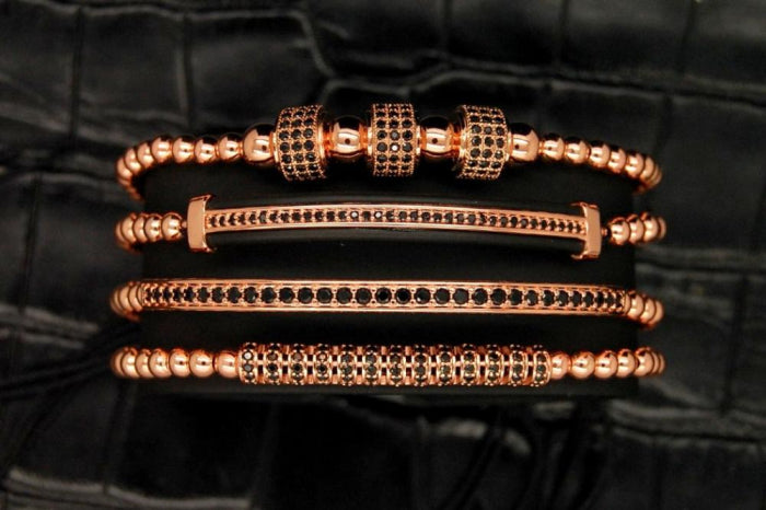 Brooks Luxury Set 4 Rose Gold 14K