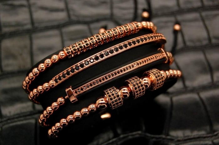 Brooks Luxury Set 4 Rose Gold 14K