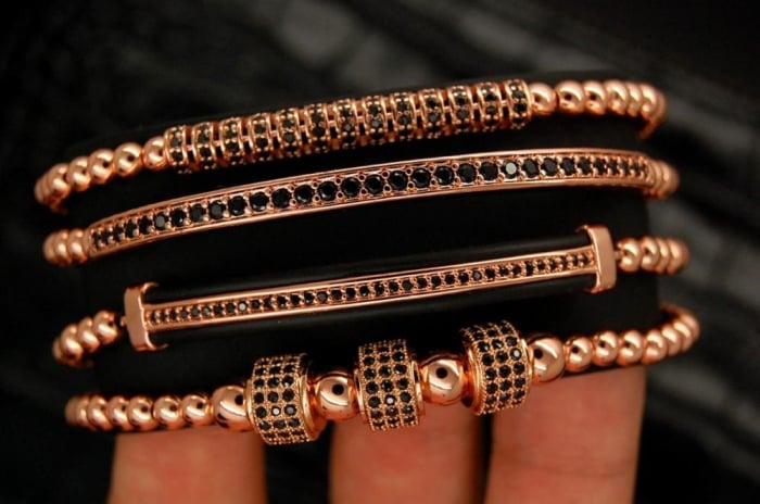 Brooks Luxury Set 4 Rose Gold 14K