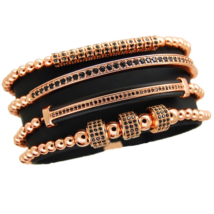 Brooks Luxury Set 4 Rose Gold 14K