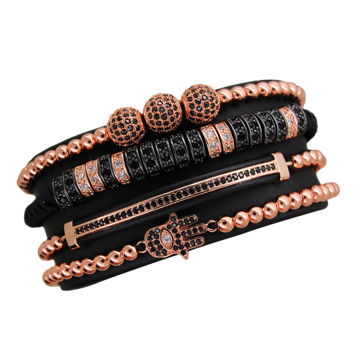Brooks Luxury Set 4 Rose Gold Exclusivist