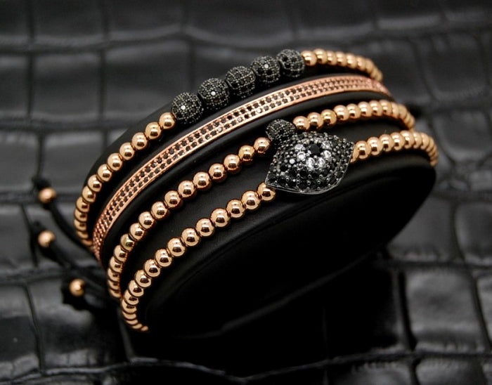 Brooks Luxury Set 4 Rose Gold Jewels