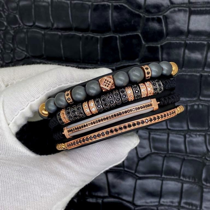Brooks Luxury Set 4 Rose Gold Noblesse