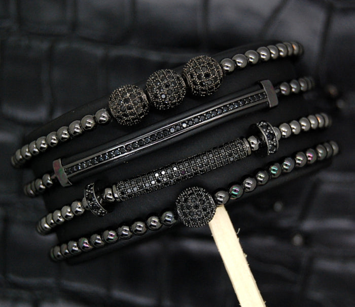Brooks Set All Black Magnum Zirconium BLACK