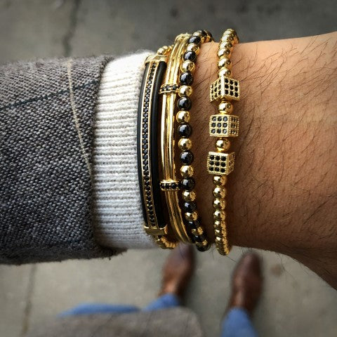 Gentleman Gold Brooks Bracelets