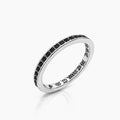 Inel Barbati Tennis Chrome Hearts Design Black