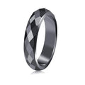 Inel Brooks Black Hematit Diamond Cut