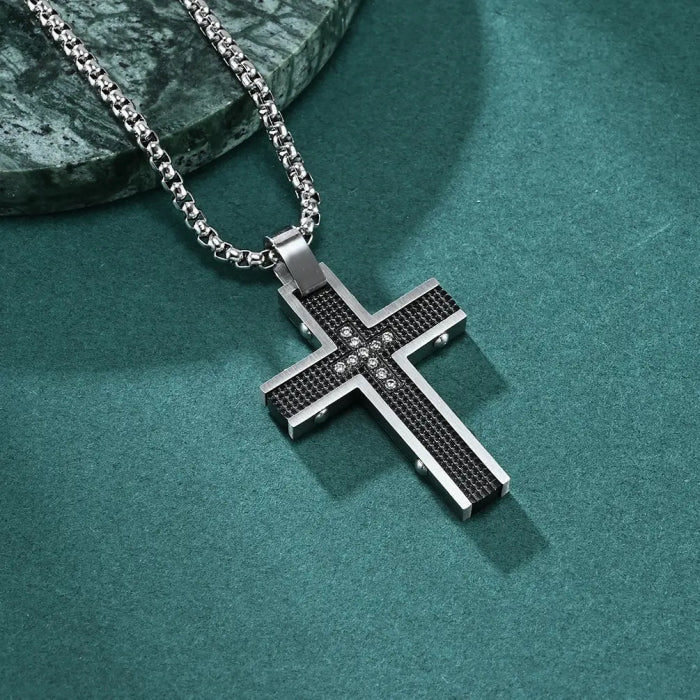 Lant Brooks Black Cross Diamonds Pisa