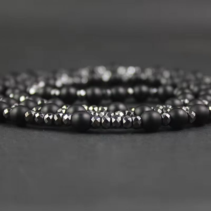Lant Brooks Black Stone Rosary