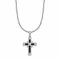 Lant Brooks BlackWhite Diamonds Cross