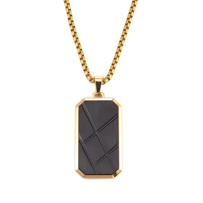 Lant Brooks Classic Diamond Cut Pendant