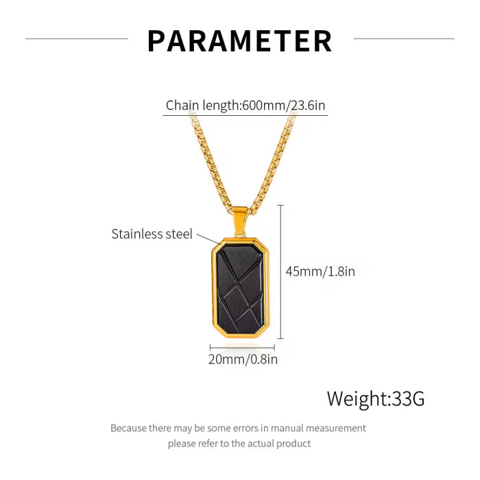Lant Brooks Classic Diamond Cut Pendant