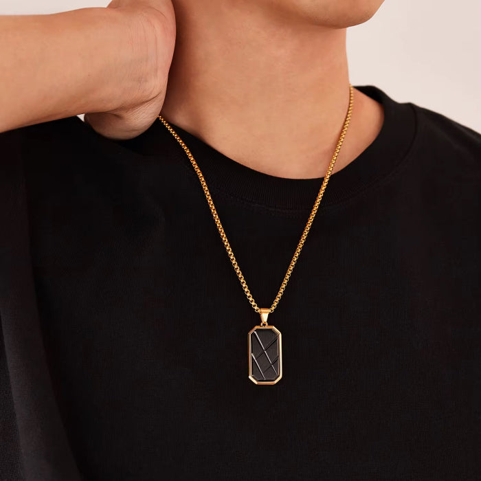 Lant Brooks Classic Diamond Cut Pendant