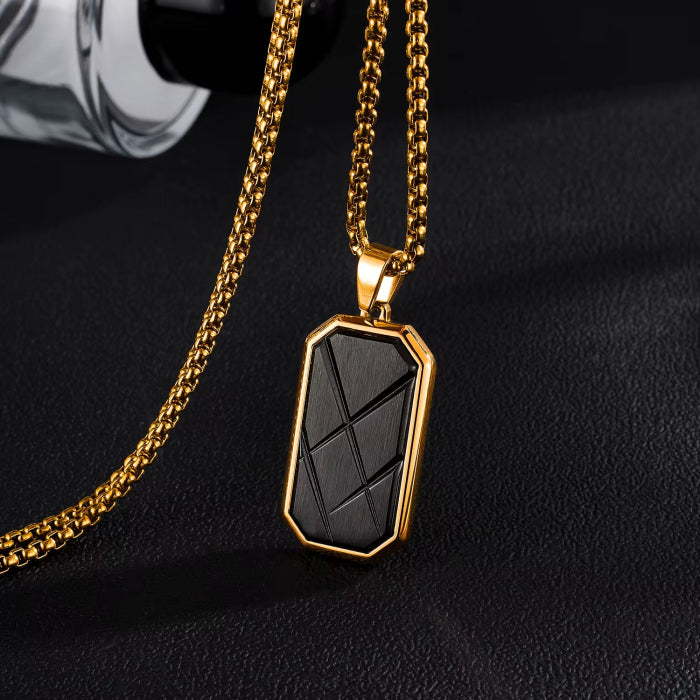 Lant Brooks Classic Diamond Cut Pendant