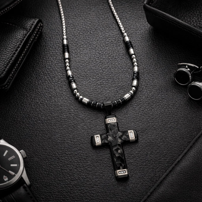 Lant Brooks Exquisite Black Cross