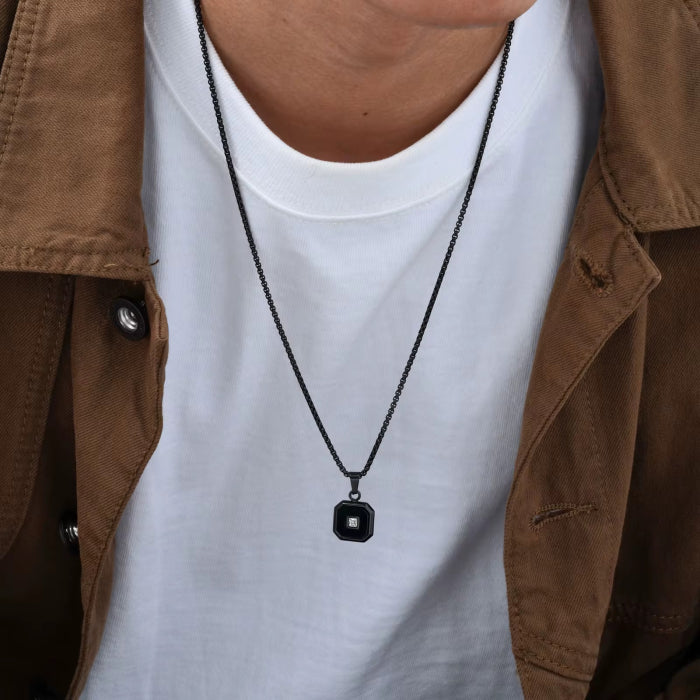 Lant Brooks Exquisite Black Diamond Pendant