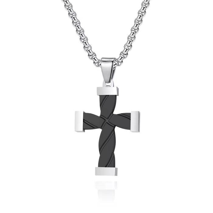 Lant Brooks Exquisite Spyral Cross Abstrack