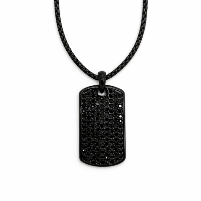 Lant Brooks Exquisite Full Black Diamonds