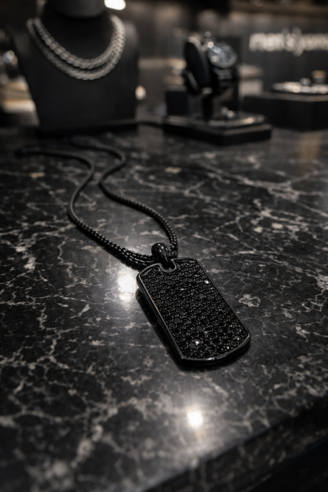 Lant Brooks Exquisite Full Black Diamonds